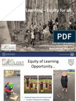 Outdoor Learning - Equity For All: East Ayrshire Council @natsywhite @eaclost