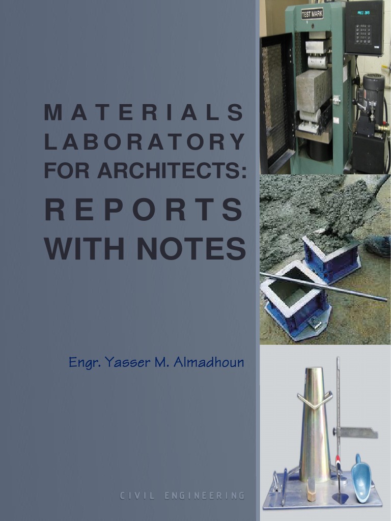 Fresh Concrete Lab Reports | PDF | Concrete | Density