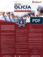 Policía municipal Ecatepec 2019 convocatoria