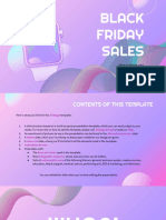 Black Friday Sales by Slidesgo