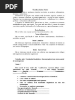 Classificação de Textos