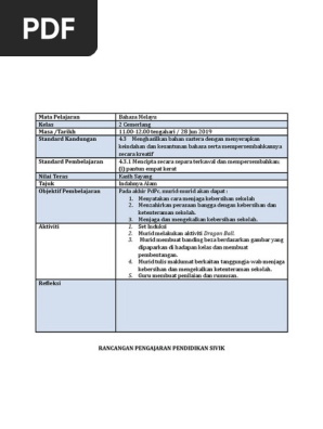 Rph Pend Sivik 2019 Bulan Ke 1 Pdf