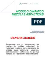 Modulos asfalticas