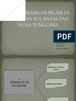 Perkembangan Islam Di Sulawesi Dan Nusa Tenggara