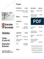 MVB Winterfeier 2017 Programm