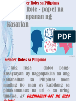 Kasarian Sa Ibat Ibang Lipunan