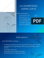 Presentasi Gerak Lurus Kelas 10