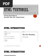 HTML Turtorial PDF