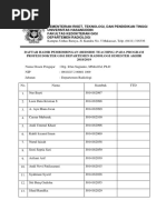 Daftar Hadir Bedside Teaching Ummul Khaer