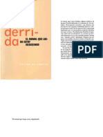 Derrida. El Animal Que Luego Estoy Si (Gui) Endo