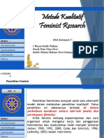 KLP 5 - Feminis Research - Metode Kualitatif - Maksi 22b