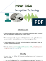 Speech Recognition Technology