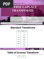 Inverse Laplace Transform