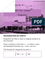 Integrate by Parts