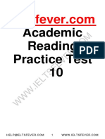 Ieltsfever Academic Reading Practice Test 10 PDF