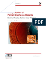 Interpretation of Partial Discharge Results: Electrical Rotating Machine Stator Windings