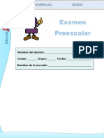 Examen Preescolar A