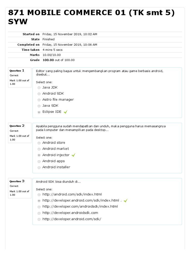 Panduan Instalasi dan Pengembangan Android | PDF | Komputer