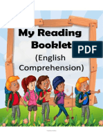 Booklet Reading English Comprehension