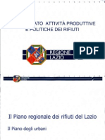 Presentazione Piano Rifiuti Regione Lazio 