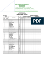 Format Absen Yp