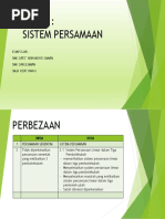 Sistem Persamaan