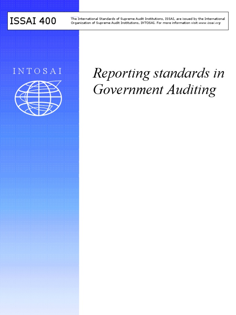 Government Auditing Reporting Standards | PDF