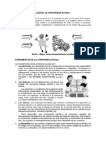 QUÉ ES LA CONVIVENCIA SOCIAL Normas y Valores 2do