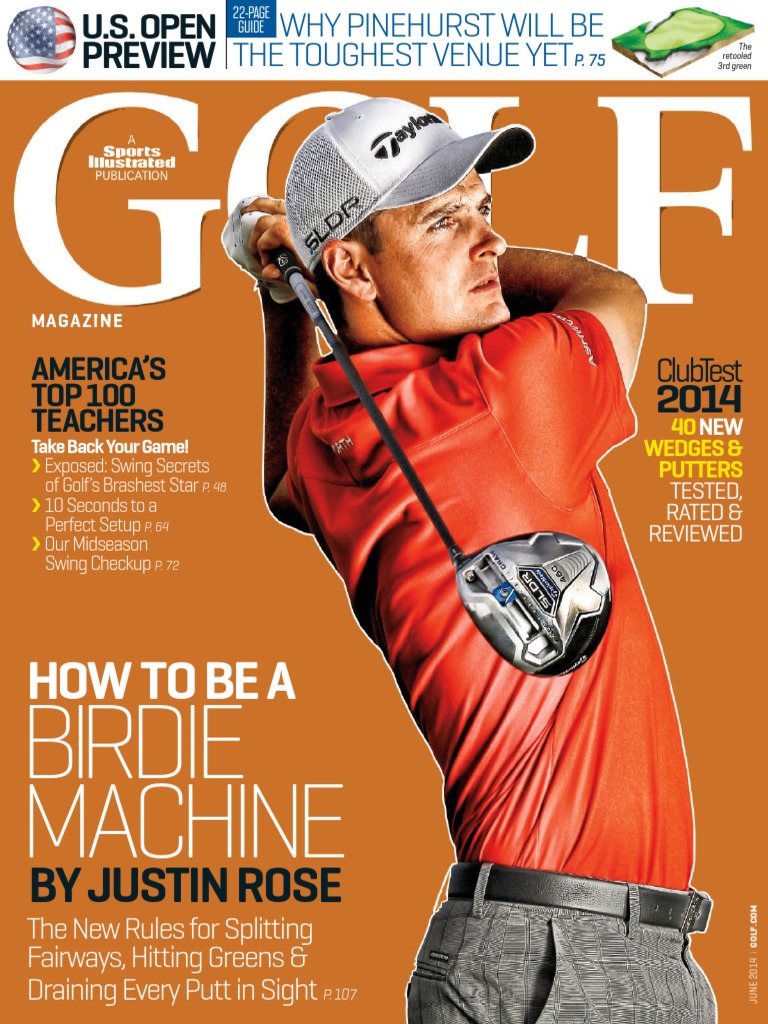 Golf Magazine June 2014 USA PDF Golf Course Mail