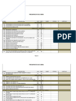 Cuadro de Cantidades y Propuesta Economica