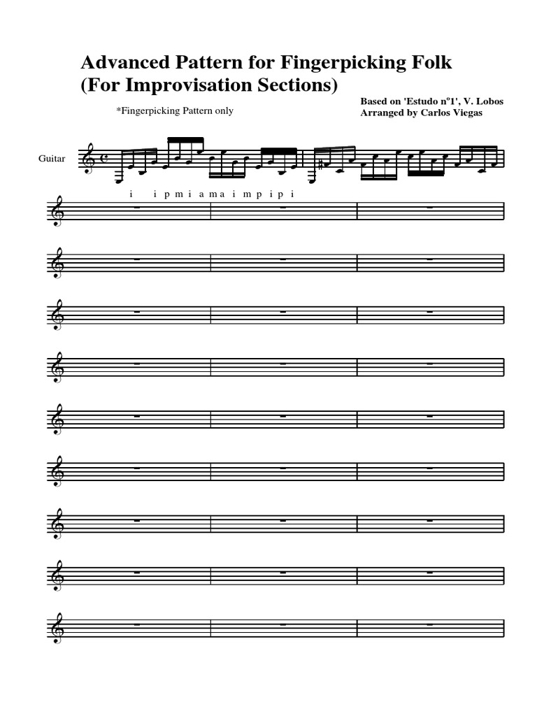 Advanced Fingerpicking PDF