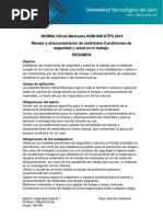 NOM-006-STPS-2023, Almacenamiento y Manejo de Materiales Mediante El ...