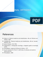 Spinal Orthosis PPT 1