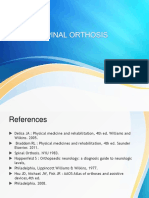 Spinal Orthosis Ppt 1