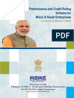 Performance and Credit Rating Scheme For Micro & Small Enterprises
