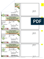 Kartu PAS MTs Nurul Falah 2018 2019