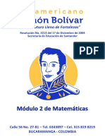 Modulo de Matemáticas