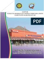Daftar FKTP Di Kabupaten Karanganyar