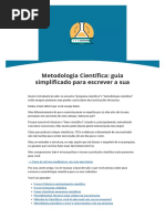 1 - Metodologia Científica_ o Que é e Como Fazer a Da Sua Pesquisa