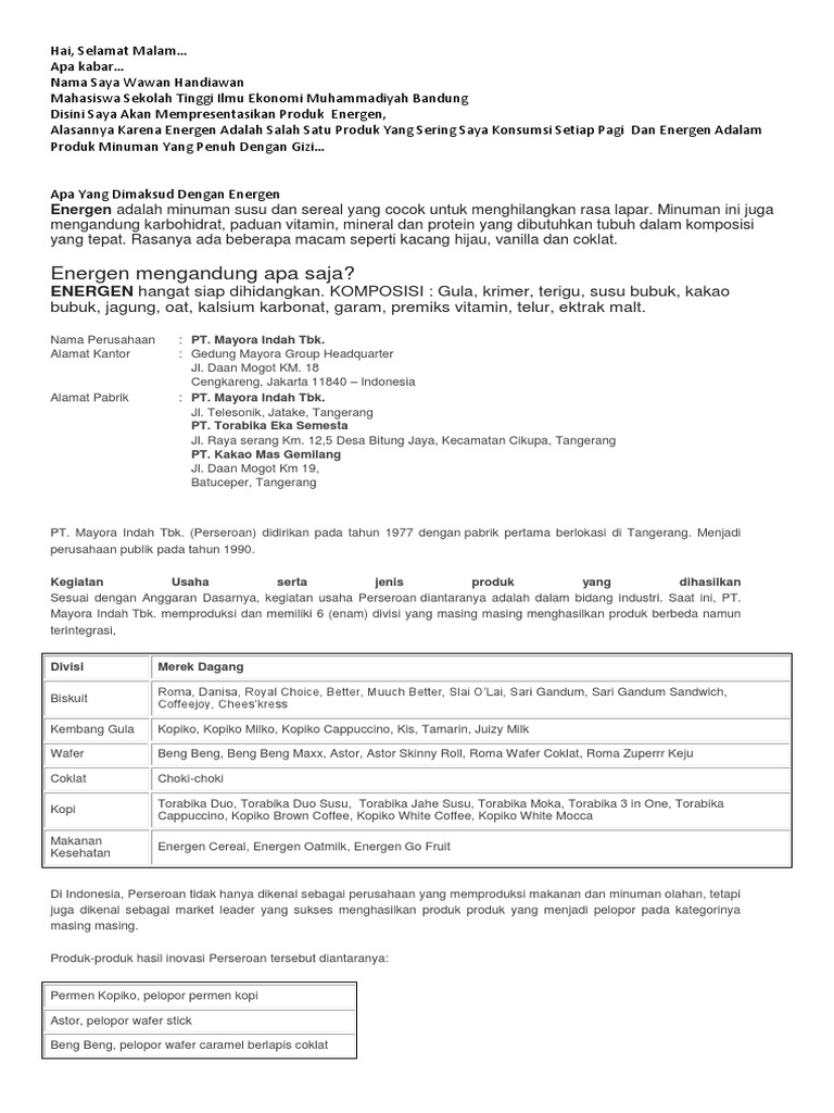 Presentasi Bahasa Inggris Pdf