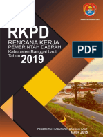 RKPD Pemerintah Daerah Kabupaten Banggai Laut Tahun 2019