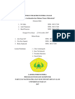 LAPORAN PRAKTIKUM Hukum Archimedes Dan Hukum Utama Hidrostatis