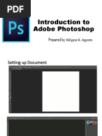 Introduction To Adobe Photoshop: Prepared by