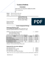 Fluoroscan Service Price List