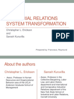 IR System Transformation