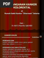 Download Penanganan Kanker Kolorektal Di Rumah Sakit Kanker Dharmais Jakart by Indonesian Journal of Cancer SN43612723 doc pdf