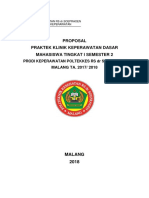 Proposal Kep Dasar Praktek 2017 - 2018