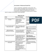 Scardino Professional Growth Plan