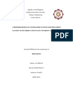 Proposed Design of Wastewater Treatment Facility in Southern Luzon State University Main Campus 