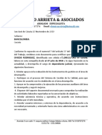 Carta Laboral